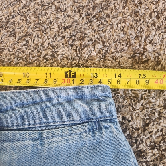 Rollas Slim Sailor Blue High Waisted Crop Jeans Size 27 - Picture 12 of 16